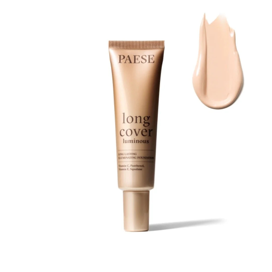 Mirdzošs tonālais krēms Paese Long Cover Luminous Foundation