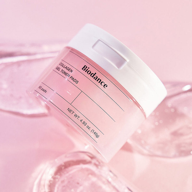 Gela spilventiņi ar toniku un kolagēnu Biodance Collagen Gel Toner Pads