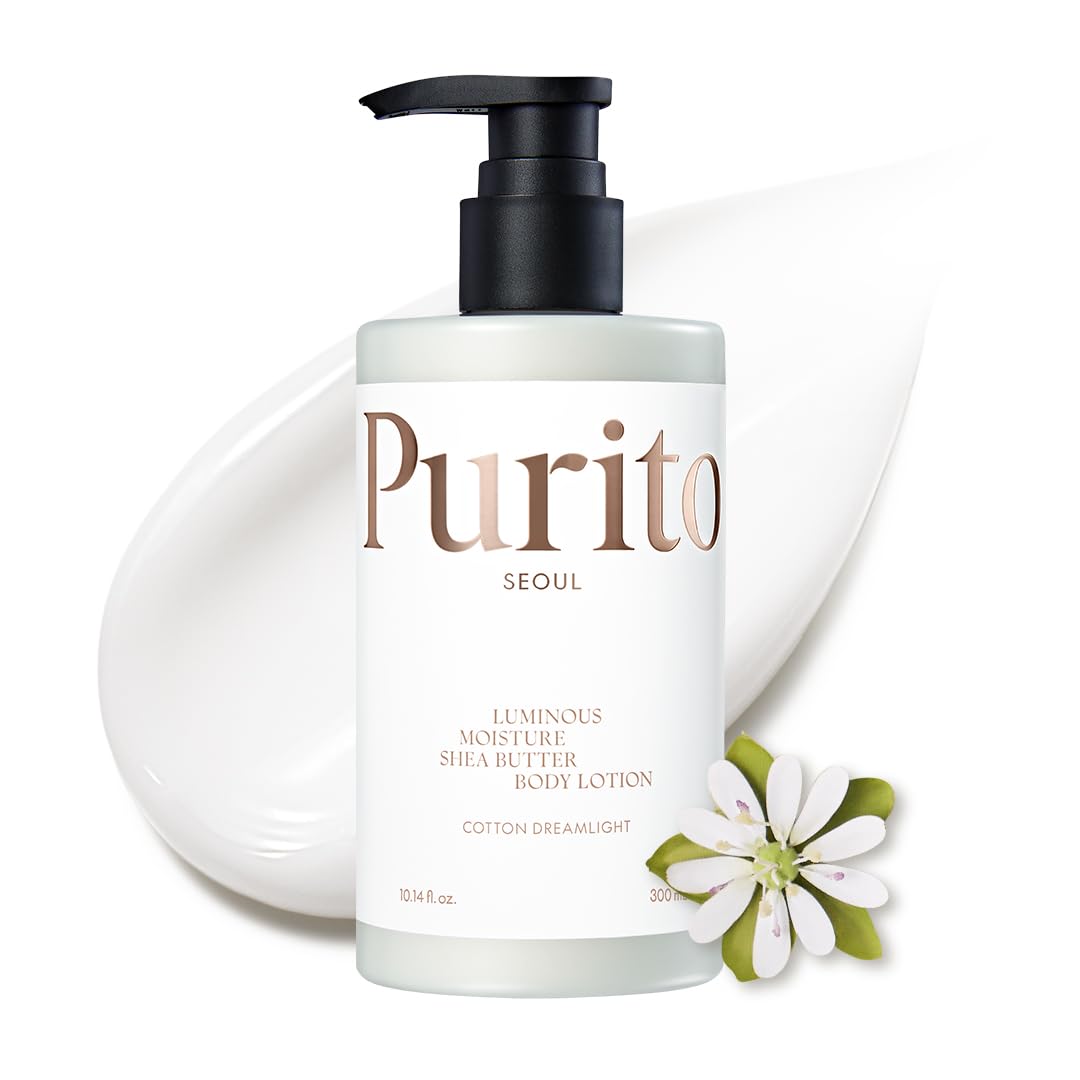 Parfimēts losjons ķermenim Purito Seoul Luminous Moisture Shea Butter Body Lotion Cotton Dreamlight