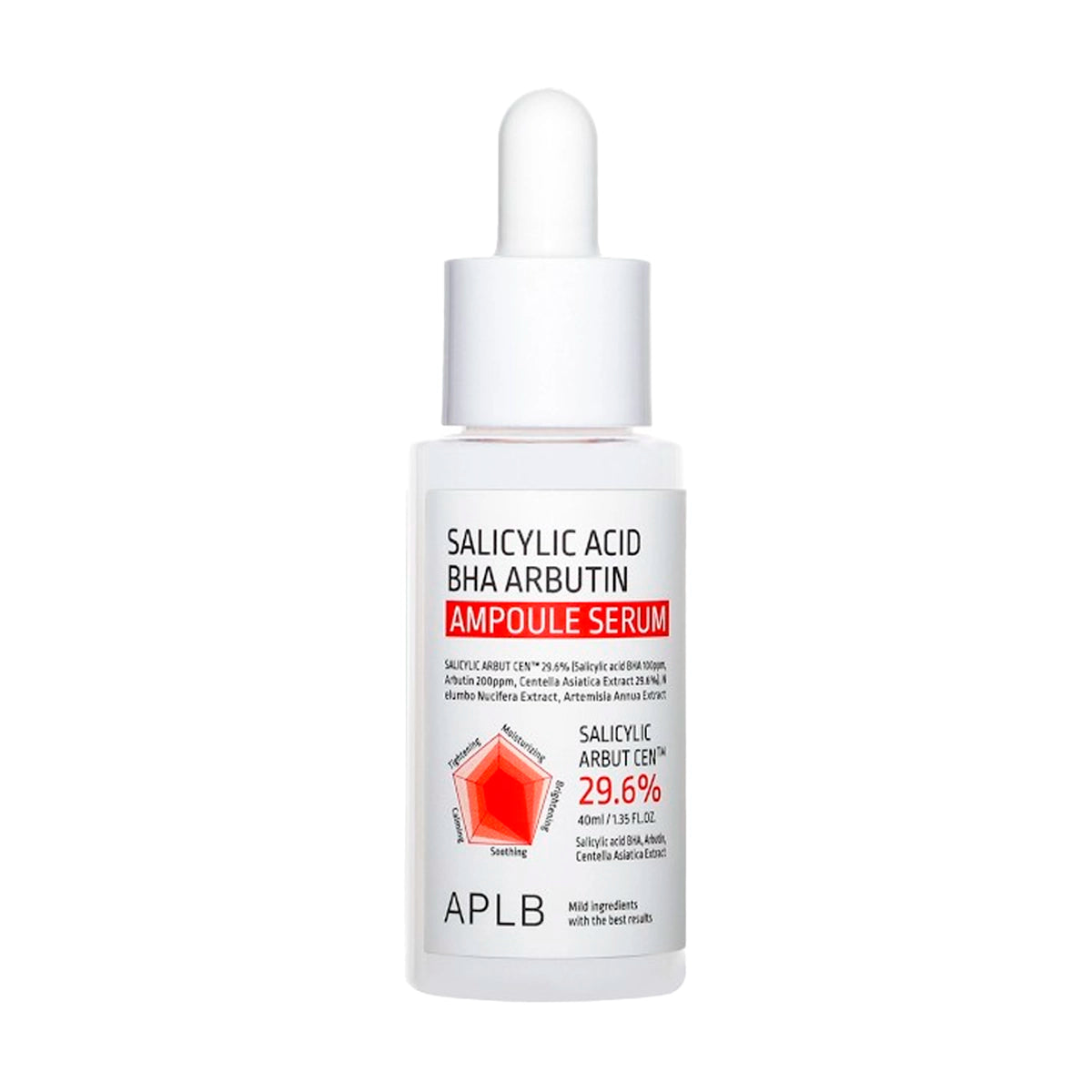Balinošs serums sejai ar salicilskābi un arbutīnu APLB Salicylic Acid BHA Arbutin Ampoule Serum