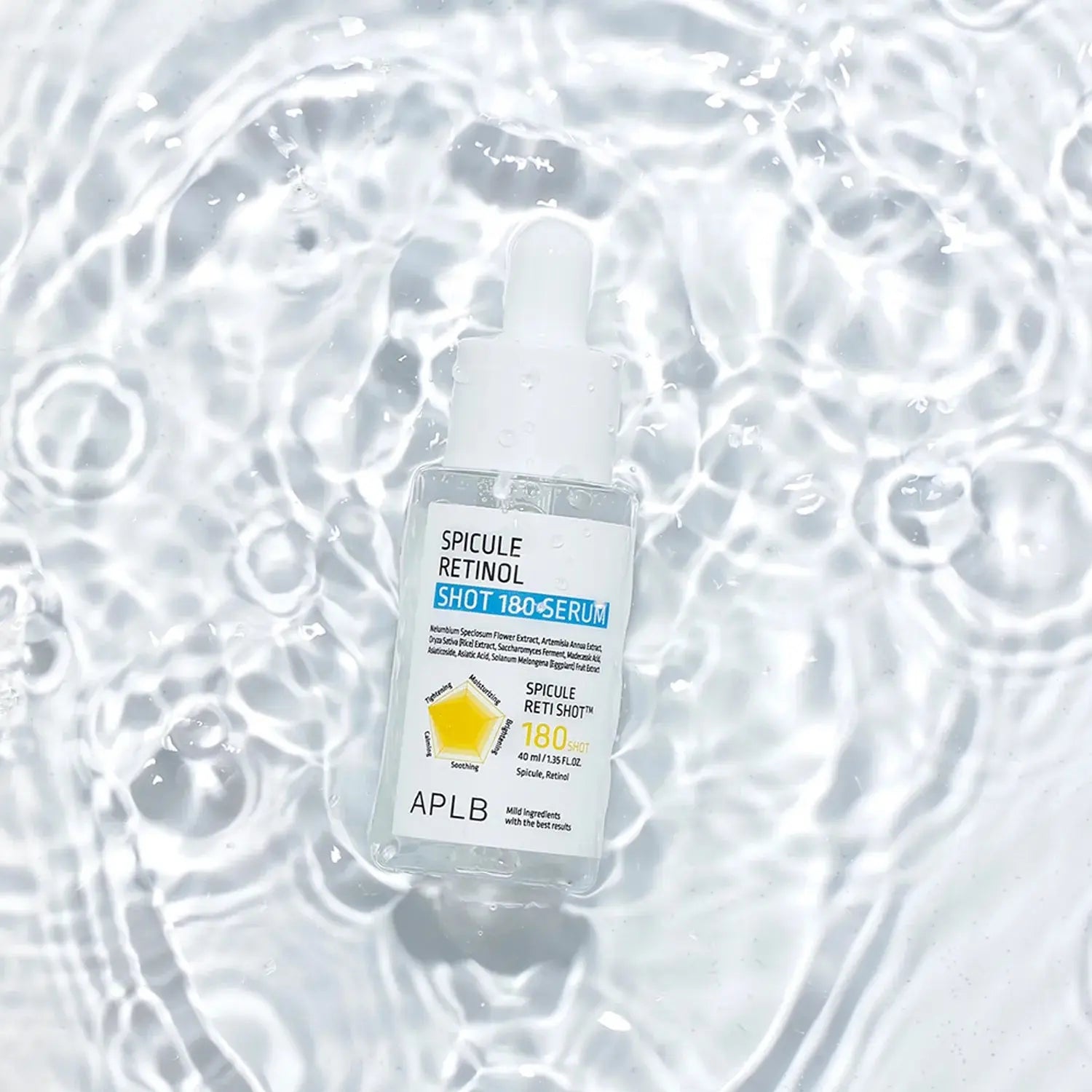 Atjaunojošs serums ar spikulām un retinolu APLB Spicule Retinol Shot 180 Serum