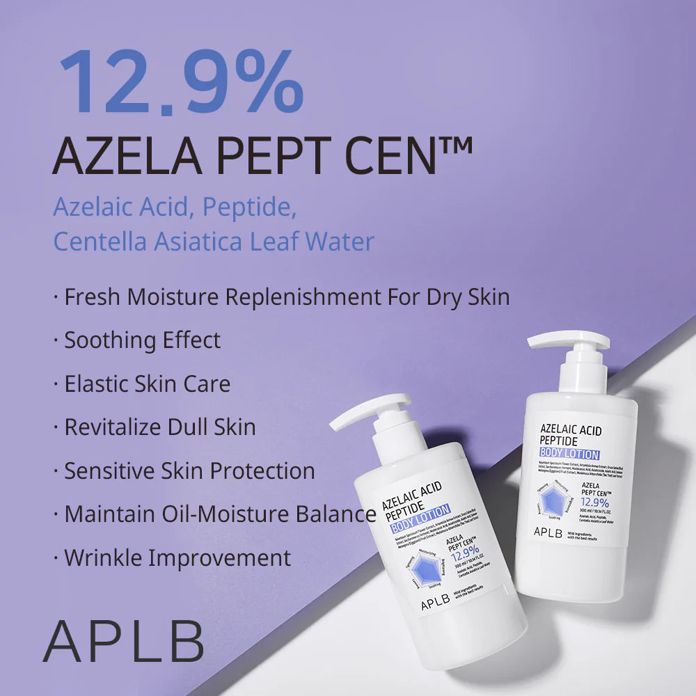 Ķermeņa losjons APLB Azelaic Acid Peptide Body Lotion