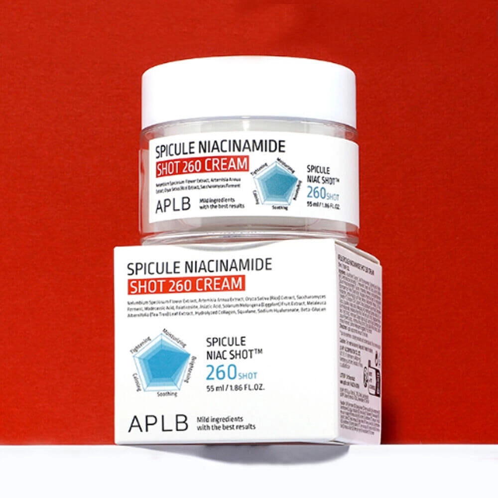 Balinošs krēms ar mikrospīkulām APLB Spicule Niacinamide Shot 260 Cream