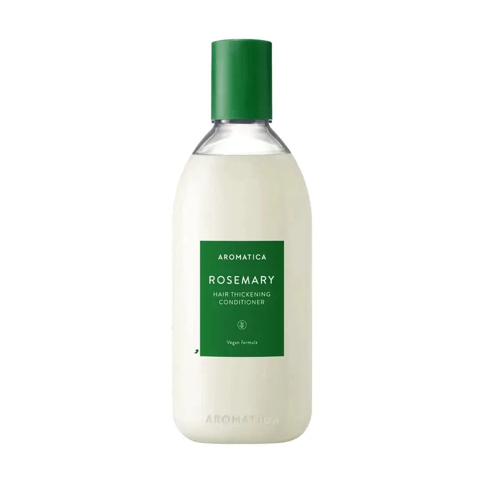 Kondicionieris bez silikona ar rozmarīnu AROMATICA Rosemary Hair Thickening Conditioner