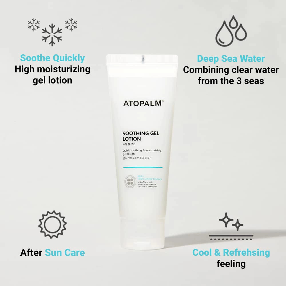 Nomierinošs losjons jutīgai ādai Atopalm Soothing Gel Lotion