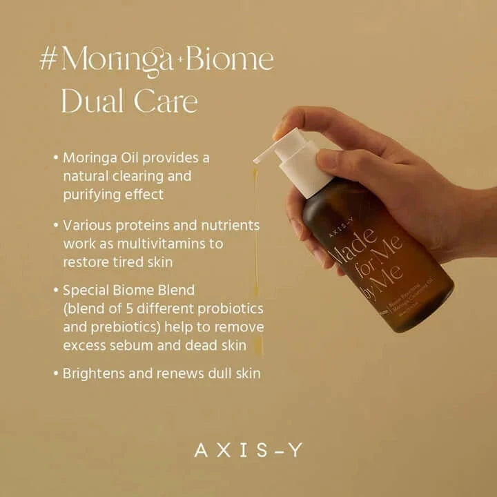 Hidrofīlā eļļa AXIS-Y Biome Resetting Moringa Cleansing Oil