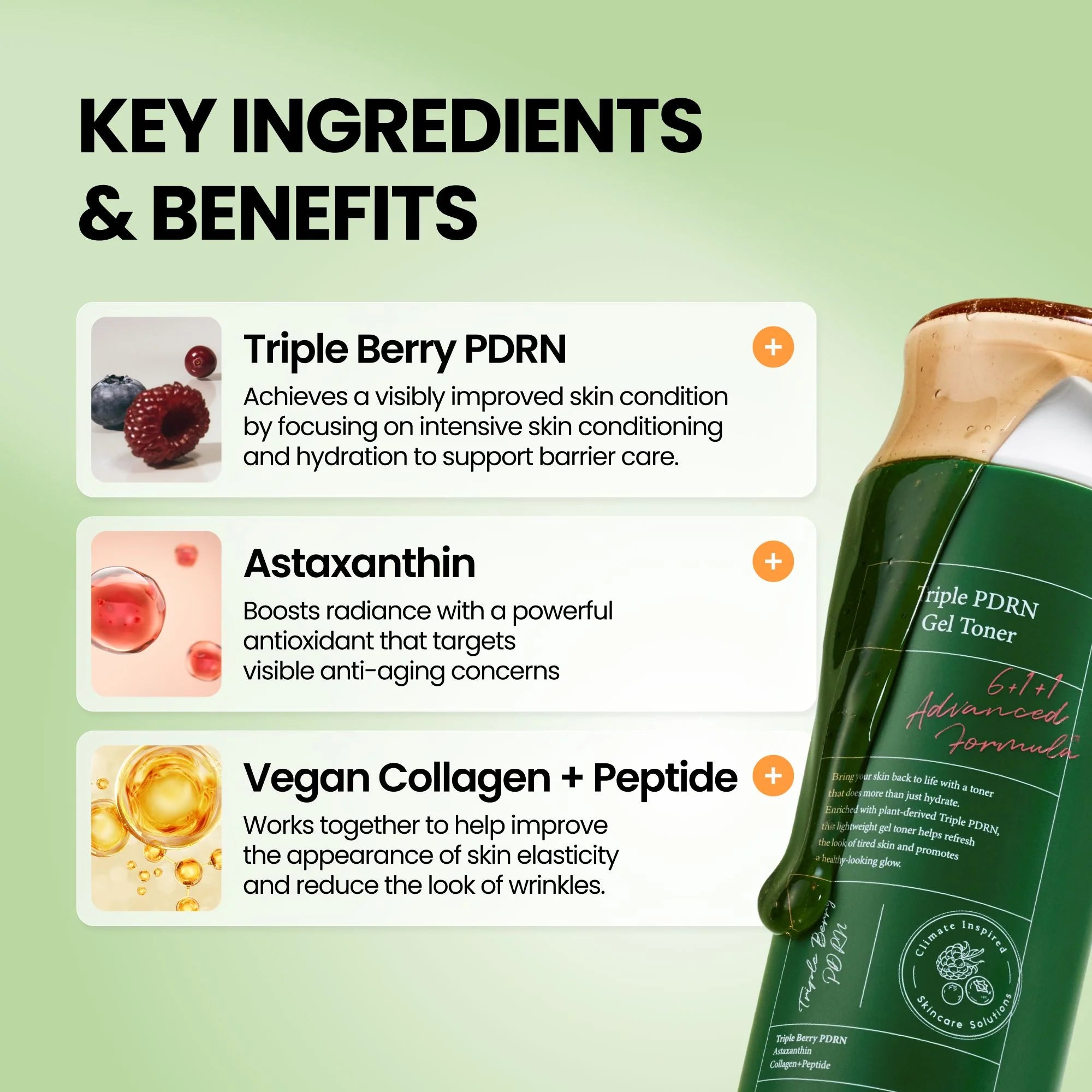 Gēla toneris ar PDRN AXIS-Y Triple PDRN Gel Toner