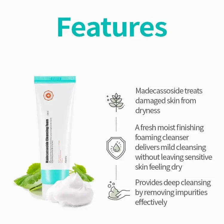 Terapeitiskās putas priekš mazgāšanas A'Pieu Madecassoside Cleansing Foam
