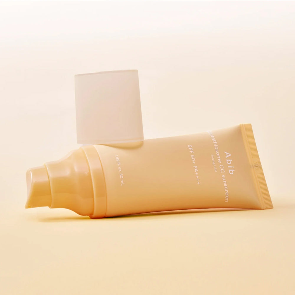 Tonējošs saules aizsargkrēms Abib Glutathiosome CC Sunscreen Toning Tube SPF50+ PA++++