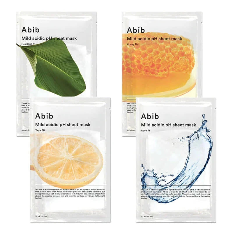Sejas maska ādas kopšanai Abib Mild Acidic pH Sheet Mask