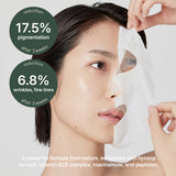 Mitrinoša auduma maska Arencia Holy Hyssop Sheet Mask