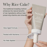 Porasattīrošas putas ar LHA un rīsu ekstraktu Arencia Rice + LHA Pore Control Rice Cake Cleanser