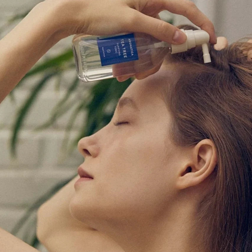 Toniks taukainai galvas ādai ar tējas koku Aromatica Tea tree Purifying Tonic