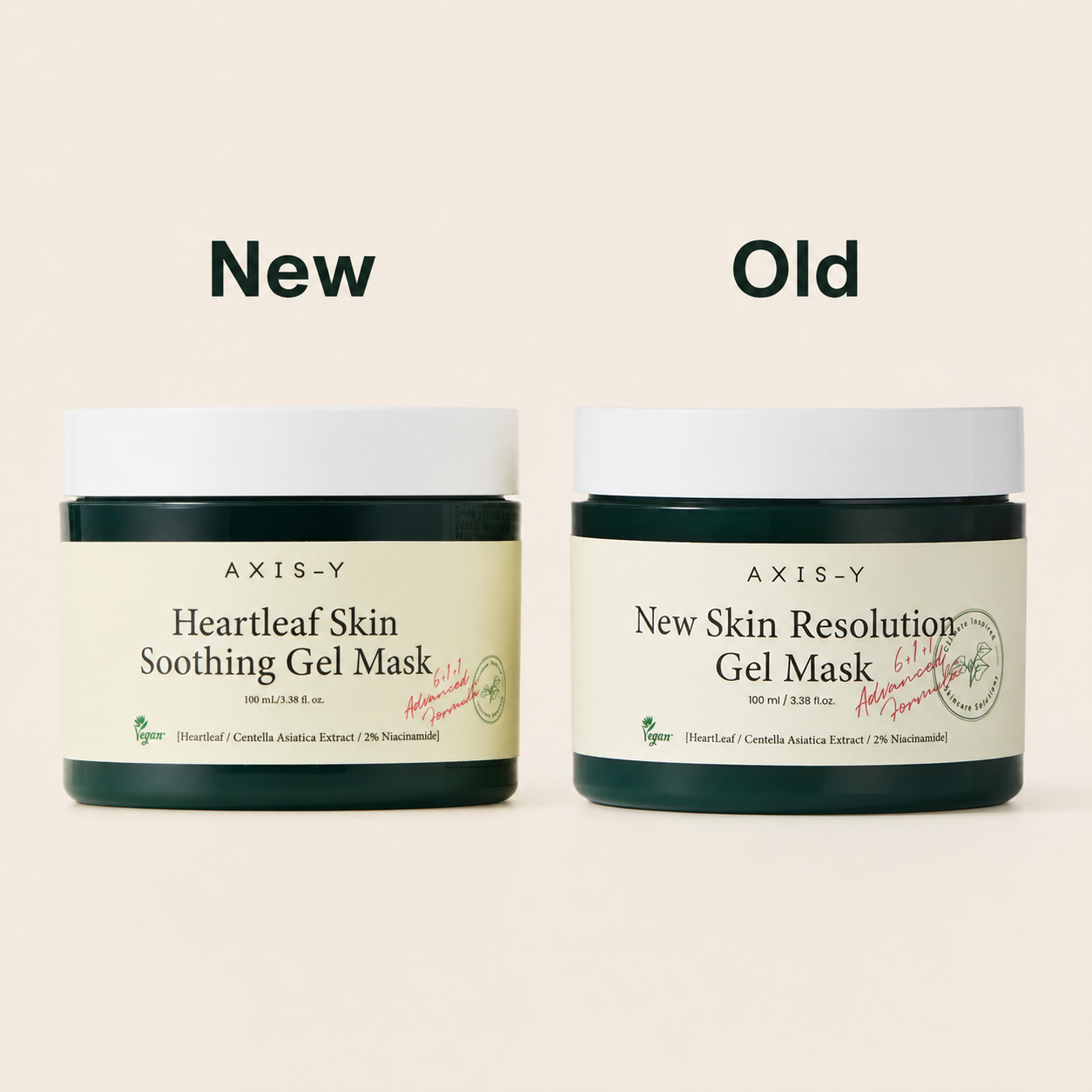 Nomazgājama gelveida maska Axis-Y New Skin Resolution Gel Mask