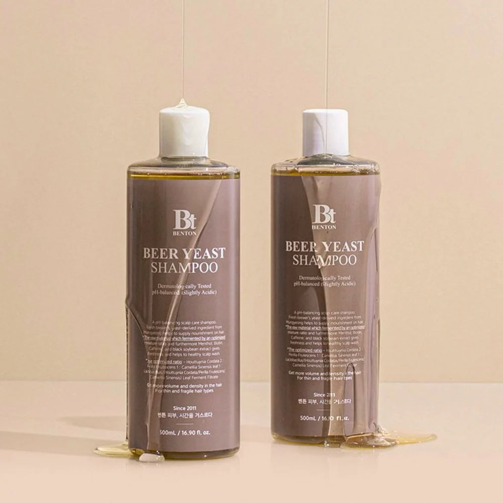 Šampūns ar alus raugu Benton Beer Yeast Shampoo