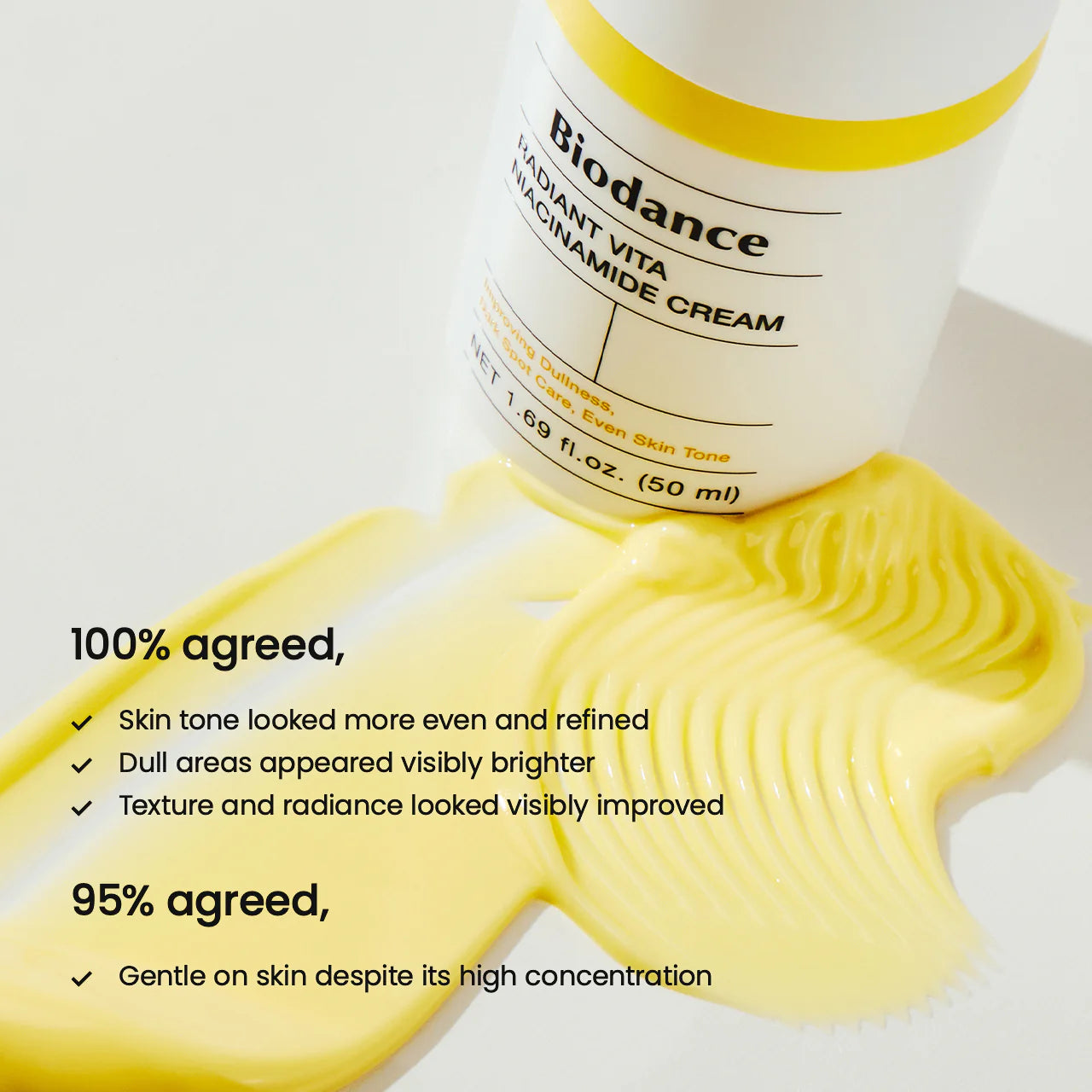 Izgaismojošs sejas krēms Biodance Radiant Vita Niacinamide Cream