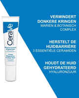 Atjaunojošs krēms ādai ap acīm visiem ādas tipiem CeraVe Eye Repair Cream