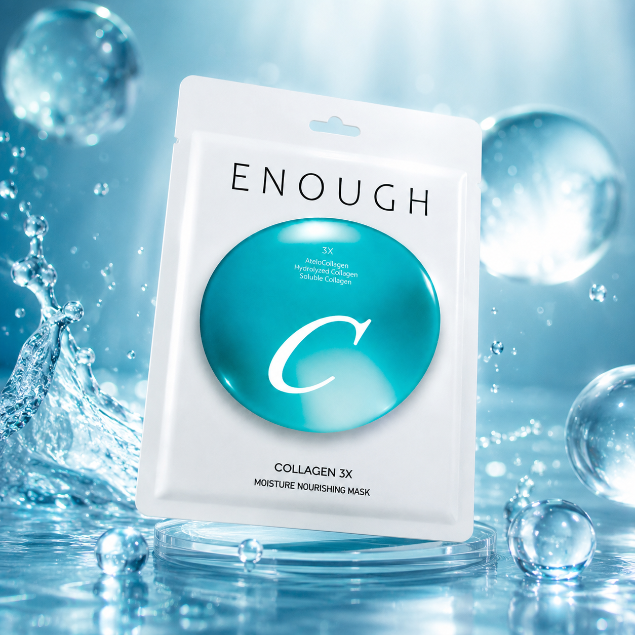 Mitrinoša maska Enough Collagen 3X Moisture Nourishing Mask