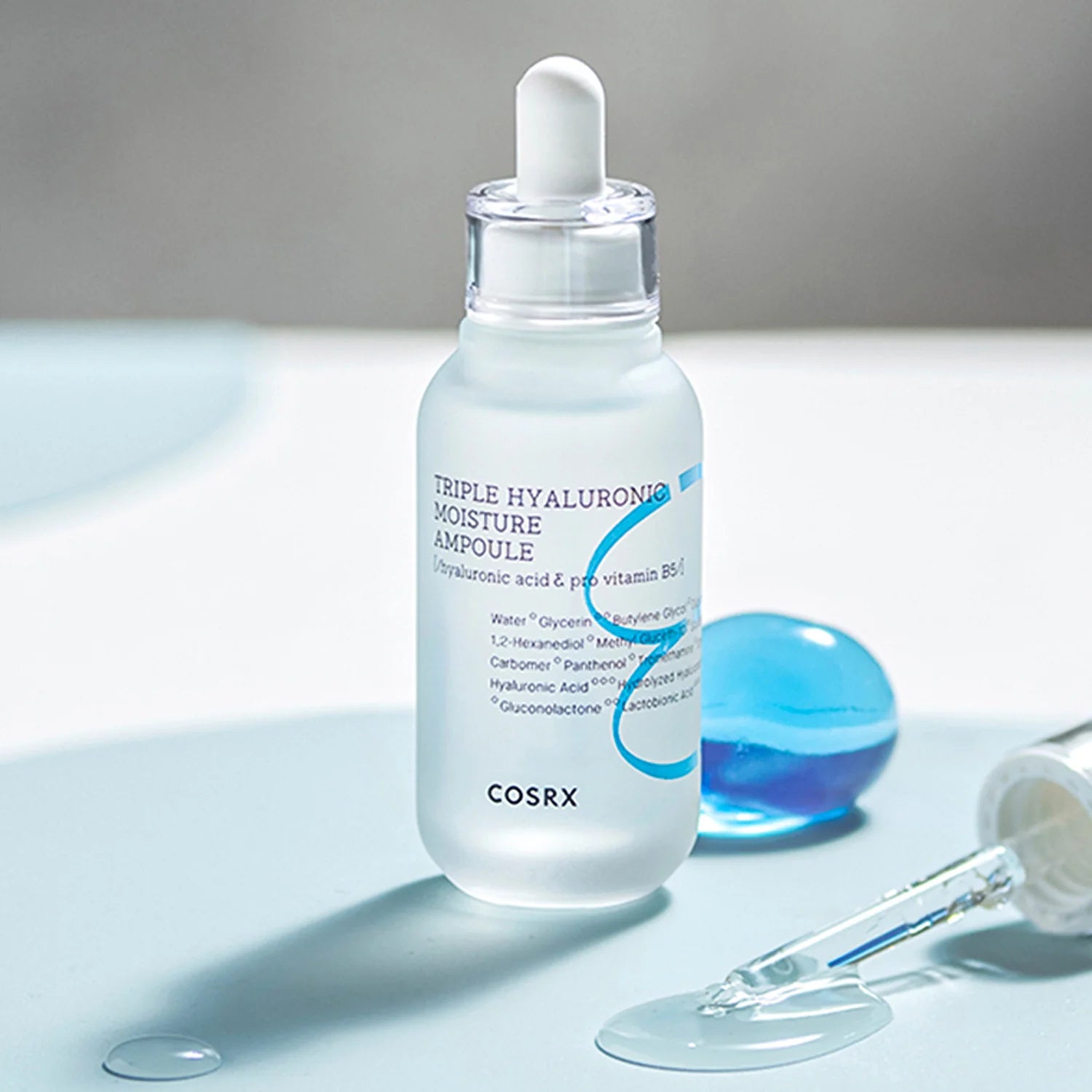 Dziļi mitrinoša ampula Cosrx Hydrium Triple Hyaluronic Moisture Ampoule