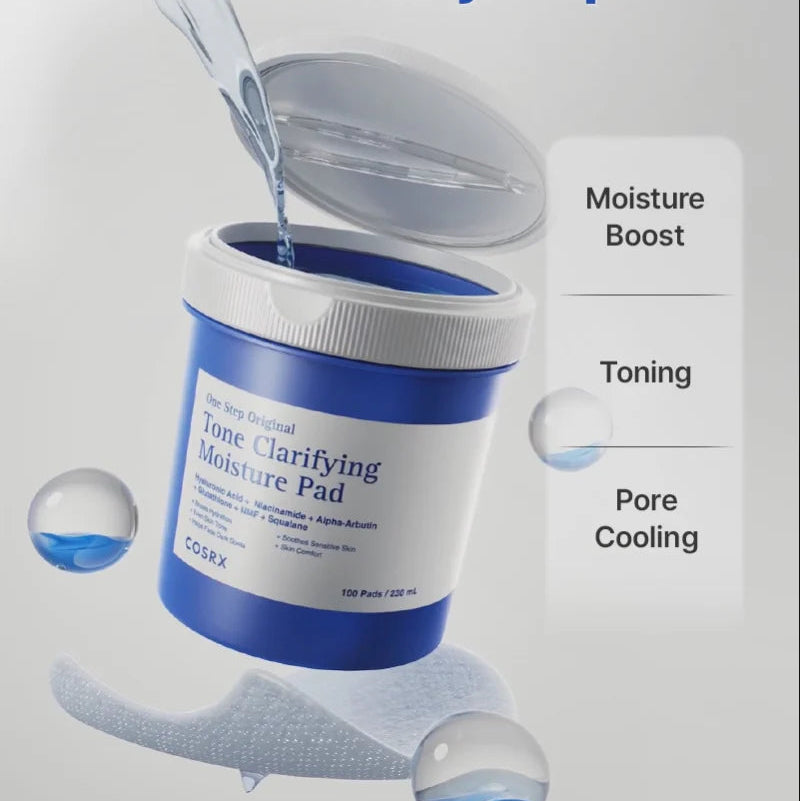 Увлажняющие пэды Cosrx One Step Original Tone Clarifying Moisture Pad