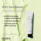 Pretnovecošanās krēms ar 0,3% retinola Cosrx The Retinol 0.3 Cream