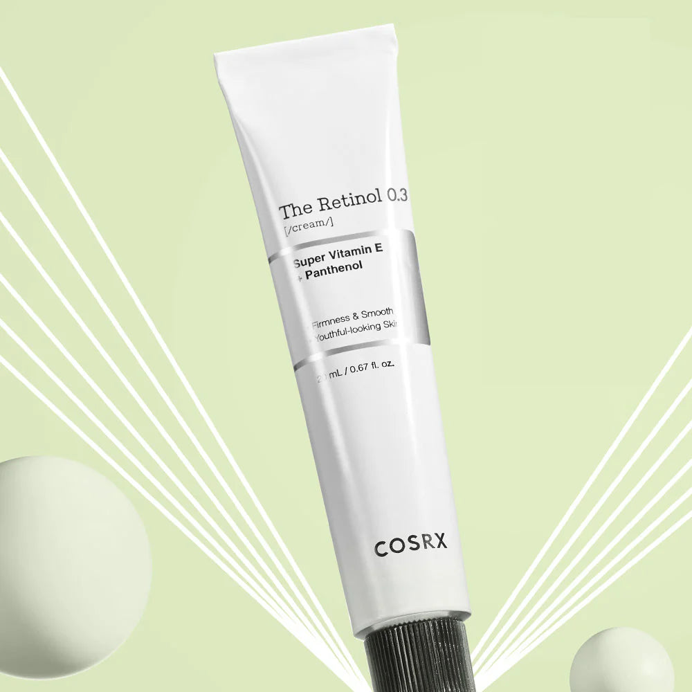 Pretnovecošanās krēms ar 0,3% retinola Cosrx The Retinol 0.3 Cream