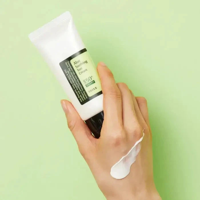 Sauļošanās krēms ar alvejas sulu Cosrx Aloe Soothing Sun Cream SPF50