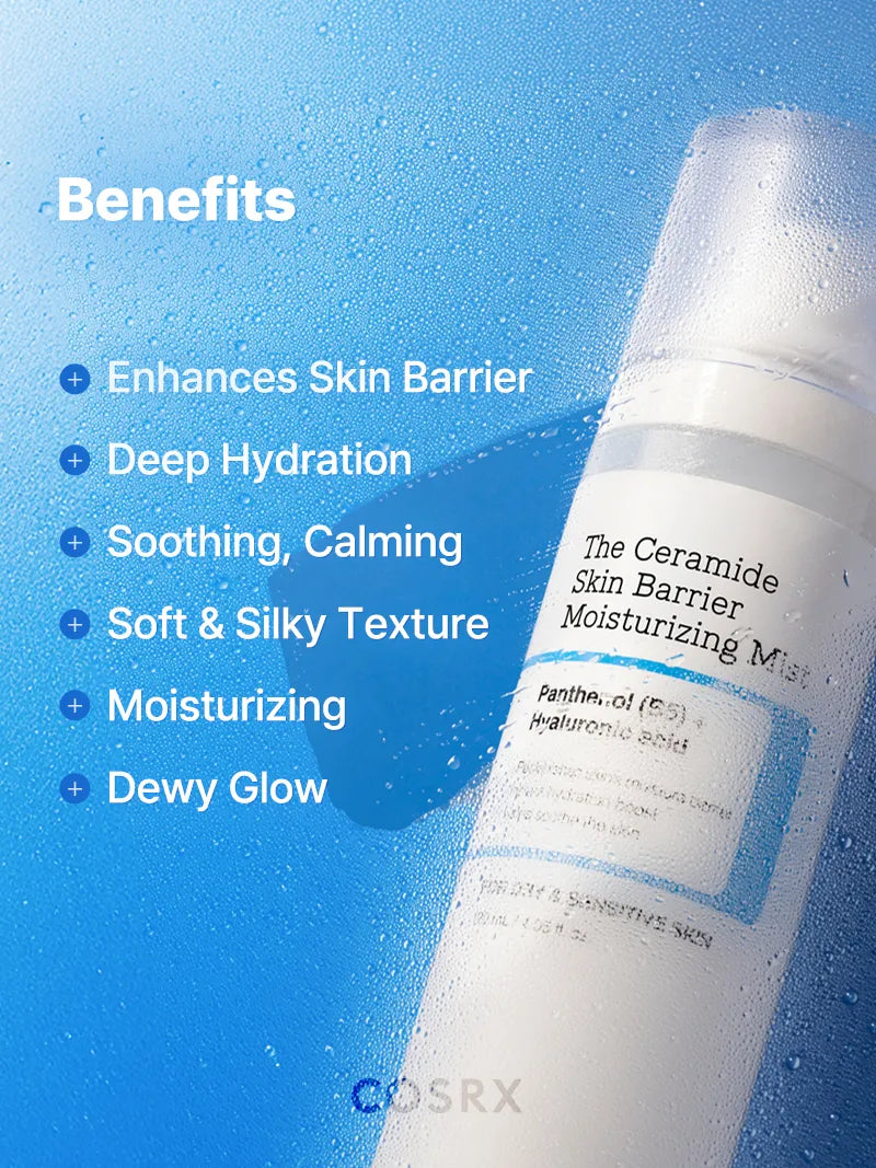 Mitrinoša sejas migla Cosrx The Ceramide Skin Barrier Moisturizing Mist