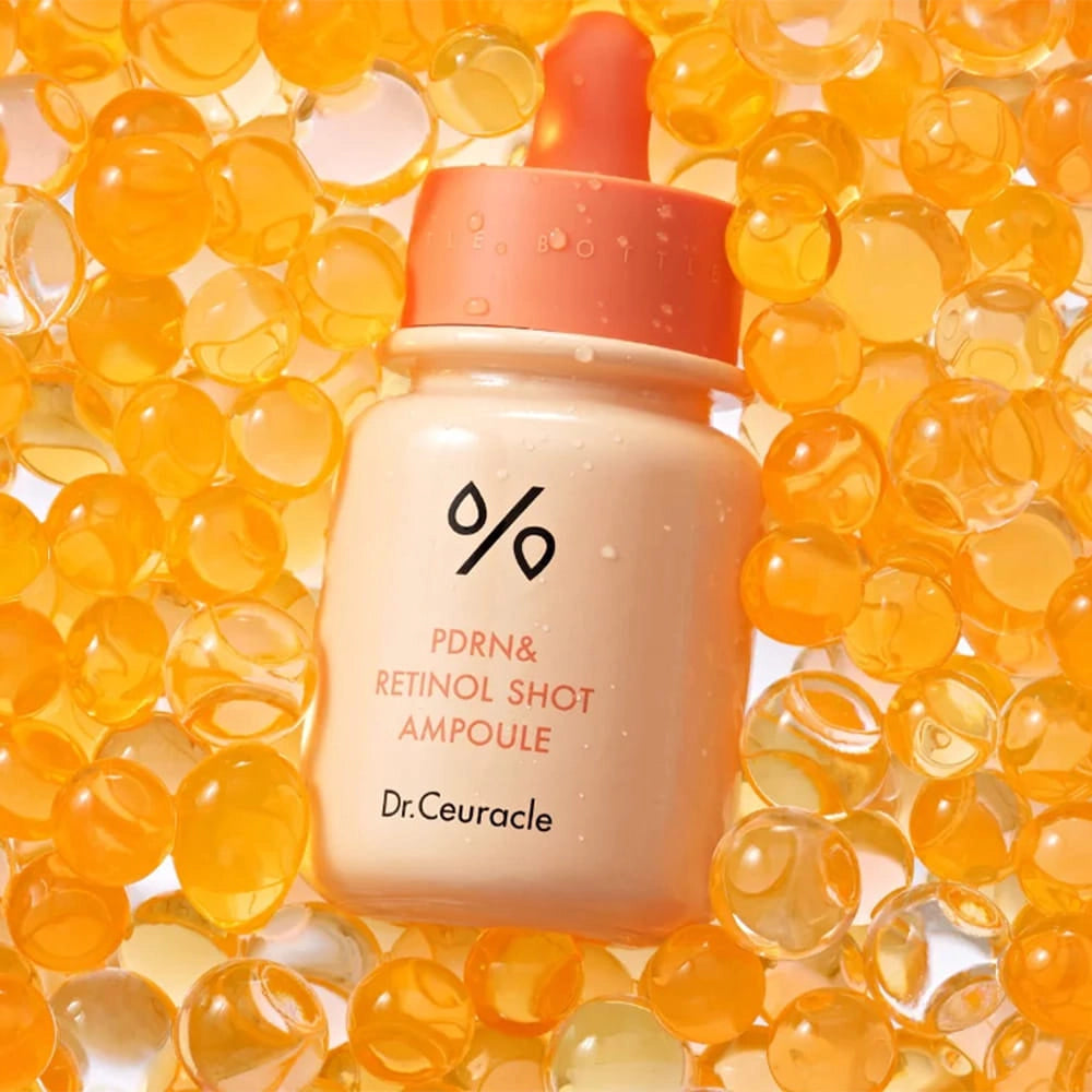 Ampulu serums ar retinolu Dr. Ceuracle PDRN & Retinol Shot Ampoule