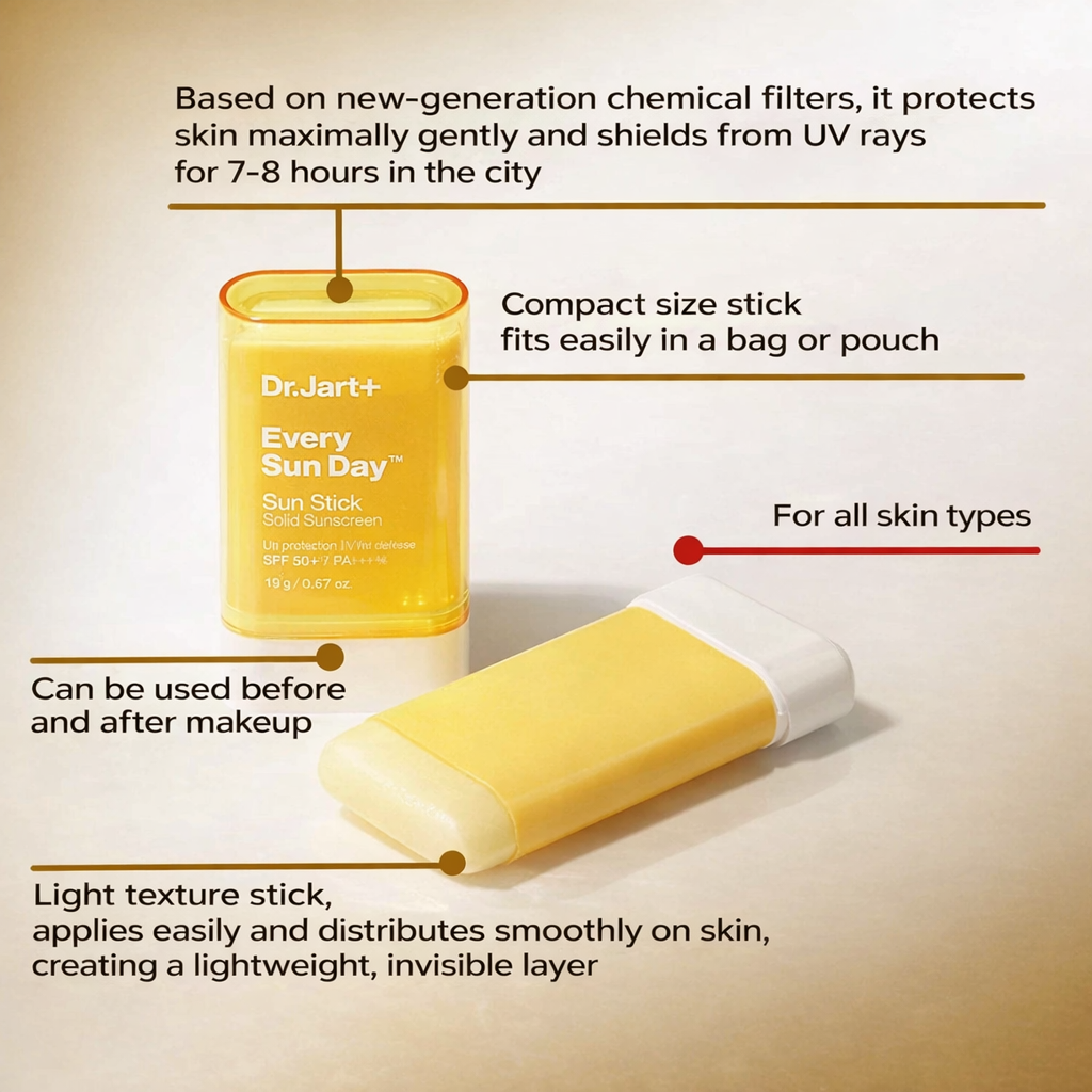 Saules aizsargzīmulis Dr.Jart+ - Every Sun Day Sun Stick SPF50+