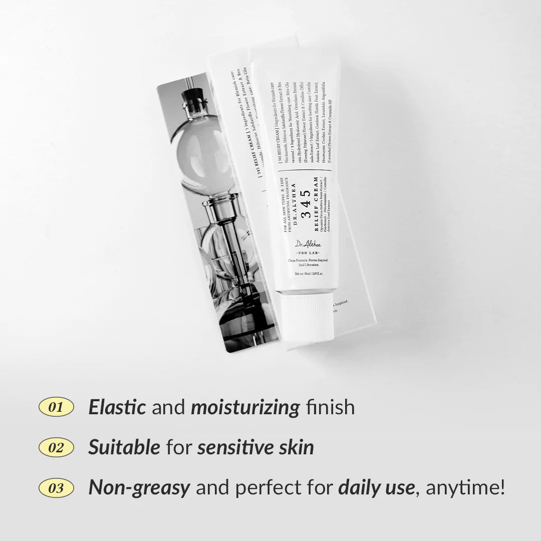 Nomierinošs krēms ar resveratrolu Dr. Althea 345 Relief Cream