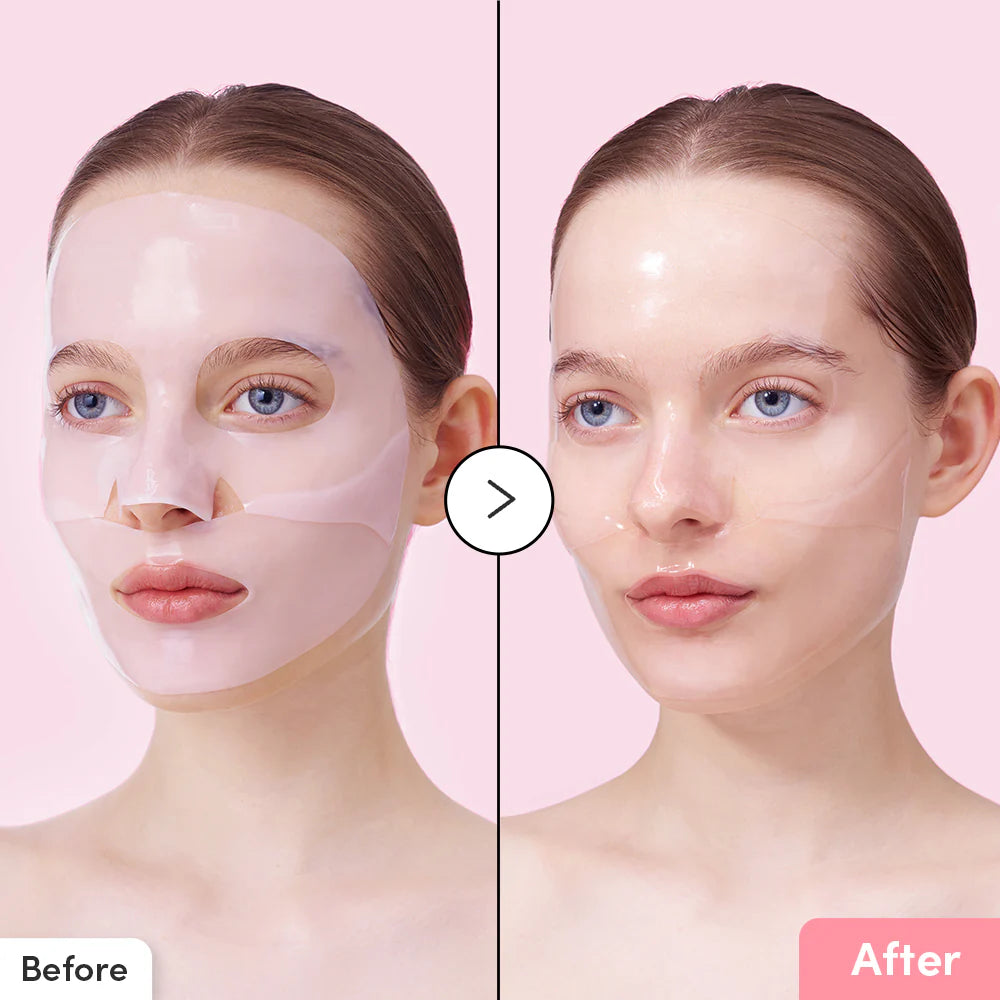 Kolagēna hidrogela maska tvirtuma piešķiršanai ādai EQQUALBERRY Collagen Pore Tight Up Hydrogel Mask