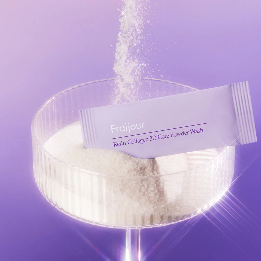 Maigs enzīmu pūderis ar kolagēnu Fraijour Retin-Collagen 3D Core Powder Wash