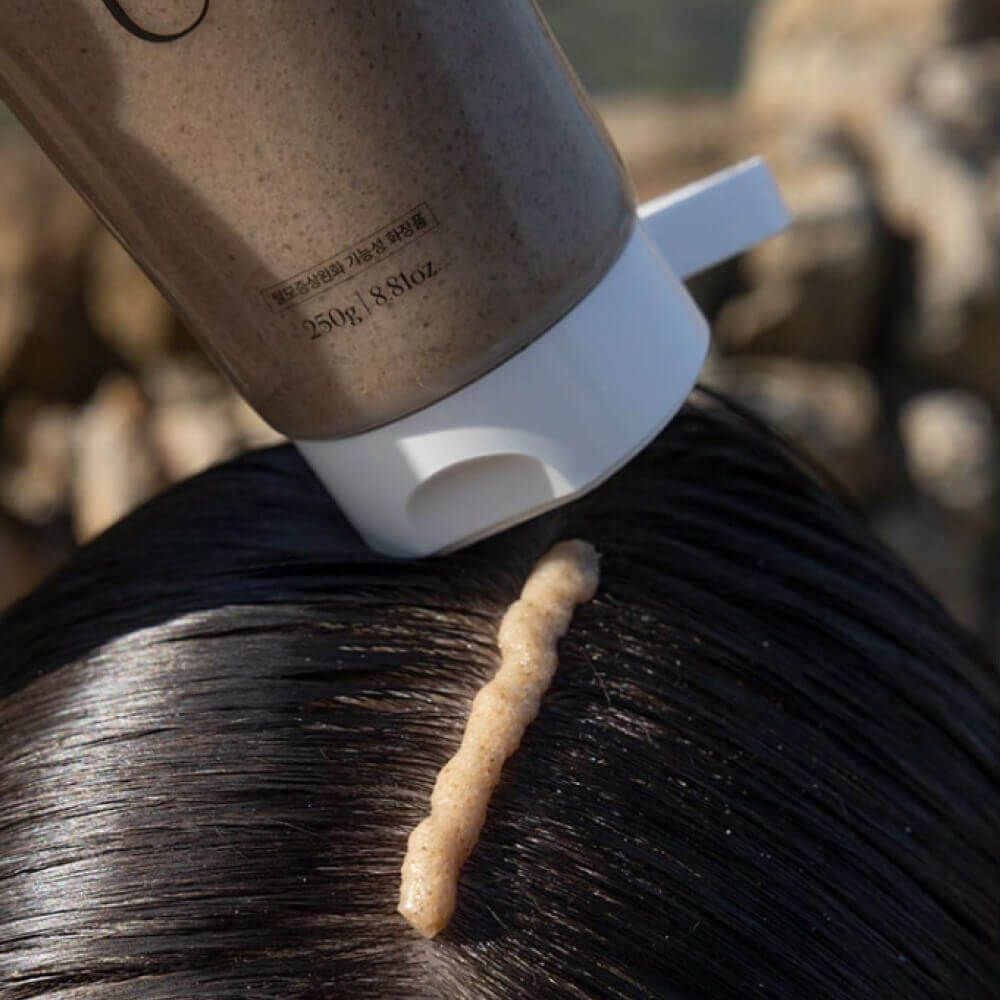 Galvas ādas skrubis Growus Sea Salt Therapy Scalp Scaler