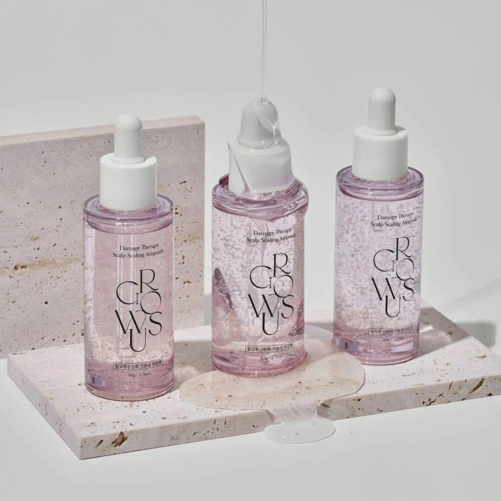 Atjaunojoša ampula galvas ādai Growus Damage Therapy Scalp Scaling Ampoule
