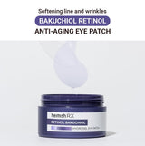 Hidrogela spilventiņi ar bakučiolu un retinolu Heimish RX Retinol Bakuchiol Hydrogel Eye Patch