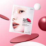 Hidrogēla sejas maska ar kolagēnu IsNtree Plum Peptide Plumping Gel Mask