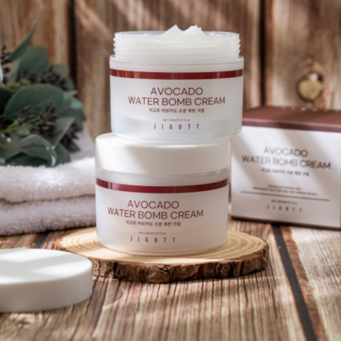 Mitrinošs sejas krēms Jigott Avocado Water Bomb Cream