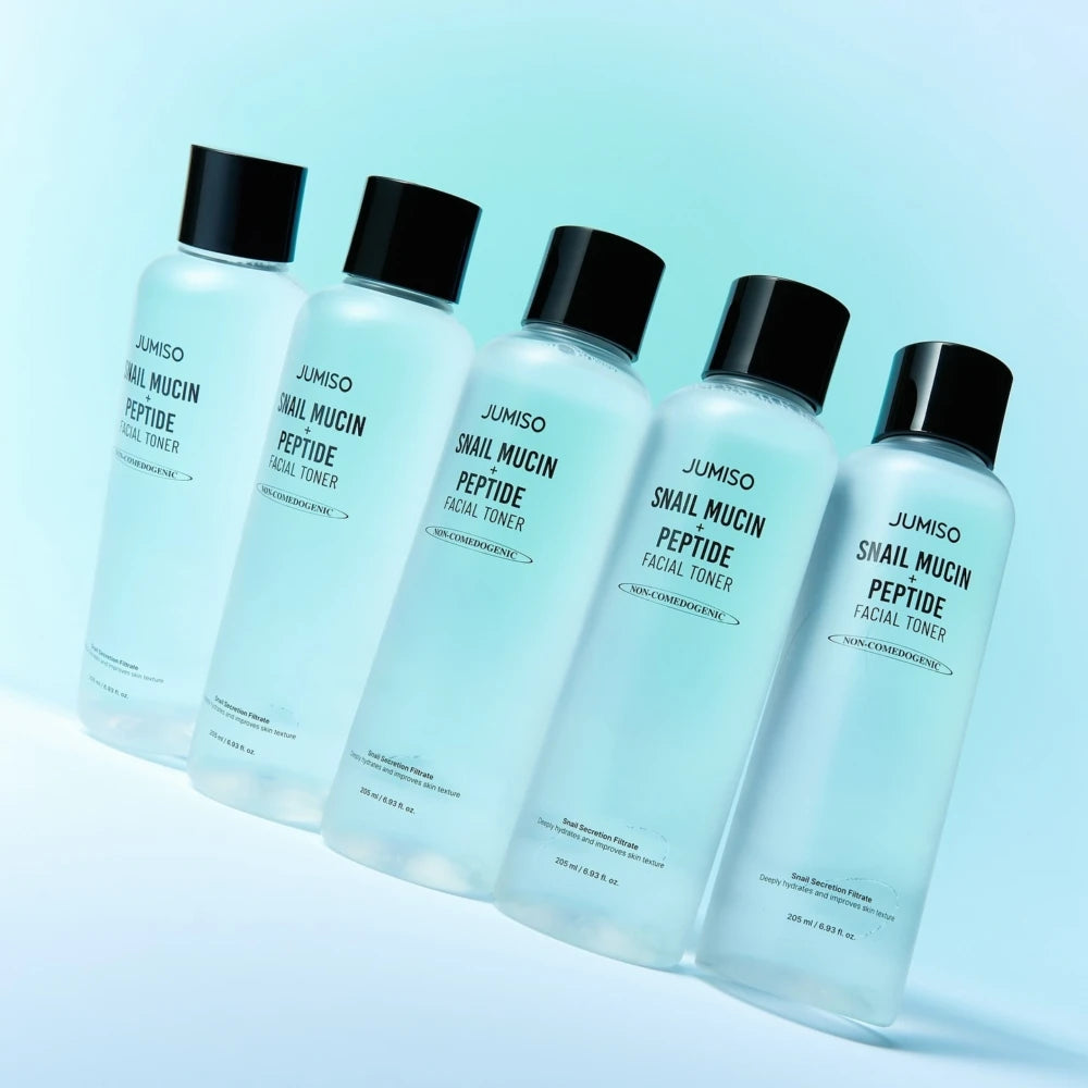 Mitrinošs toniks ar gliemežu mucīnu Jumiso Snail Mucin + Peptide Facial Toner