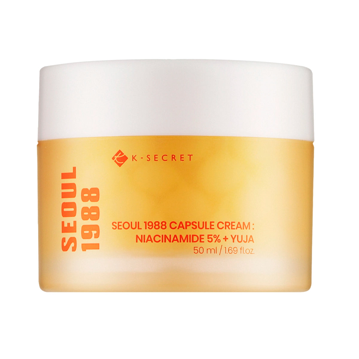 Kapsulu krēms ar niacinamīdu K-SECRET Seoul 1988 Capsule Cream: Niacinamide 5% + Yuja