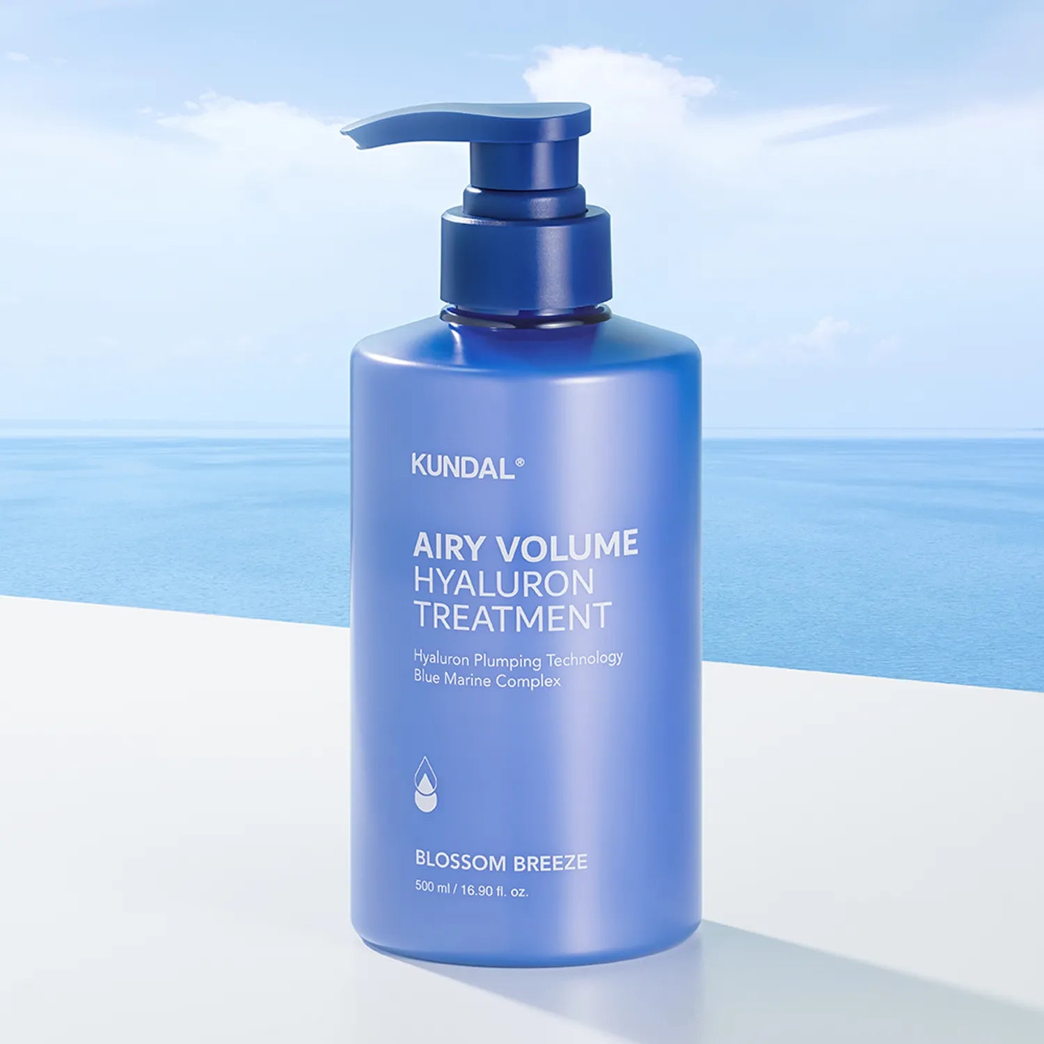 Barojošs kondicionieris Kundal Airy Volume Hyaluron Treatment Blossom Breeze