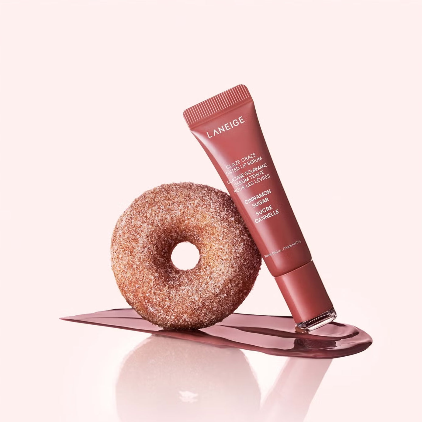 Tonējošs lūpu serums Laneige Glaze Craze Tinted Lip Serum Cinnamon Sugar