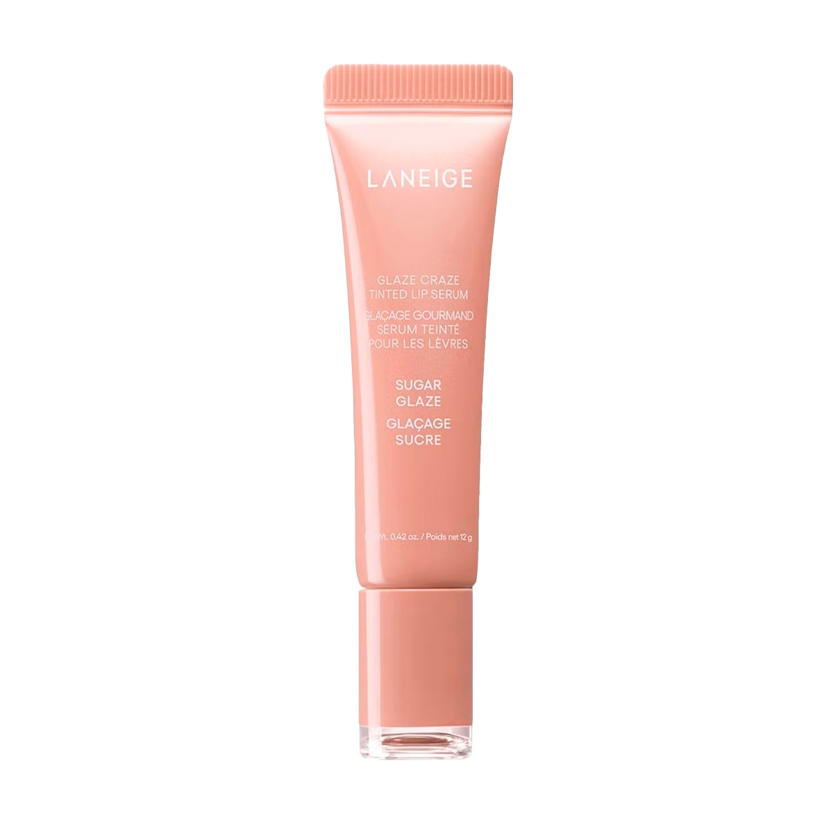 Tonējošs lūpu serums Laneige Glaze Craze Tinted Lip Serum Sugar Glaze
