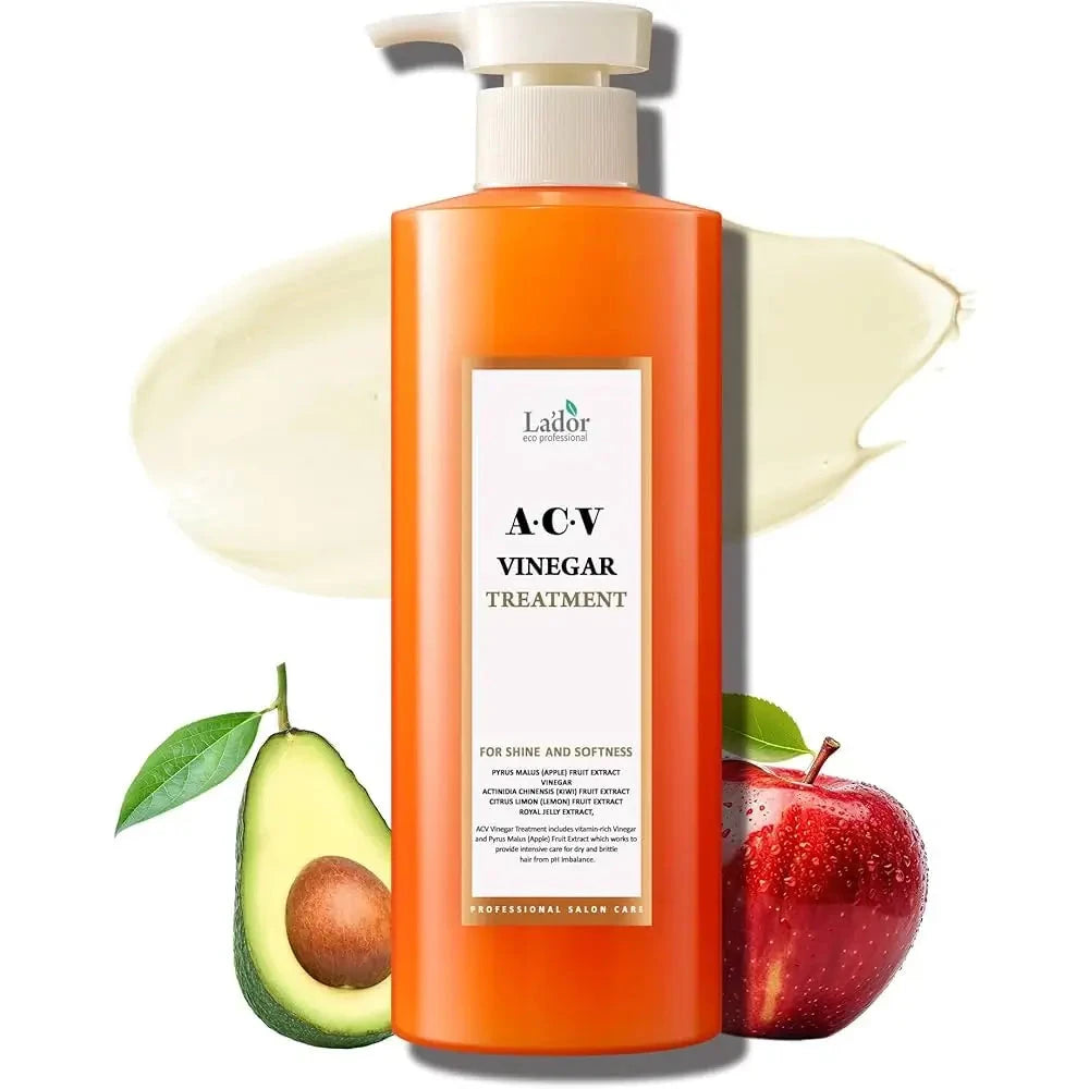 Maska ar ābolu etiķi spīduma piešķiršanai matiem Lador ACV Vinegar Treatment