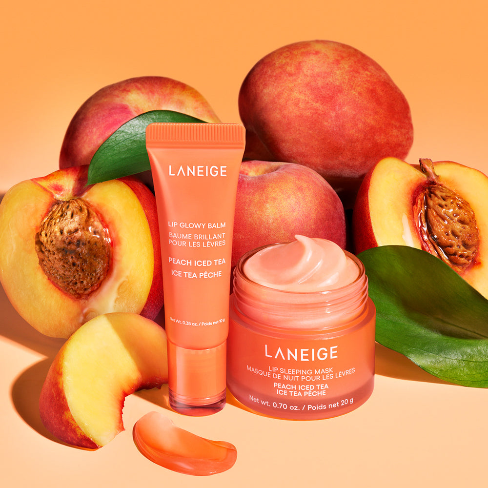 Mitrinoša nakts maska lūpām Laneige Lip Sleeping Mask Peach Iced Tea