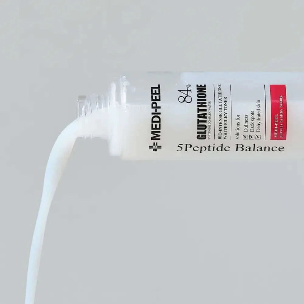 Balinošs toniks ar glutationu MEDI-PEEL Bio-Intense Glutathione White Silky Toner