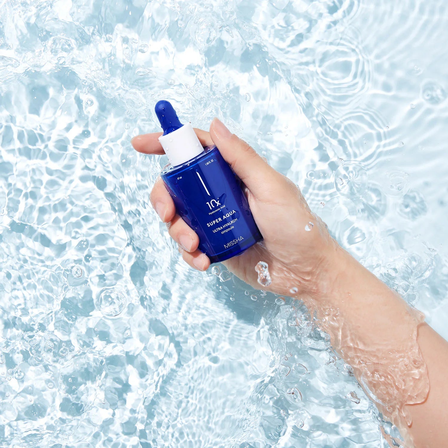 Mitrinoša ampula MISSHA Super Aqua Ultra Hyalron Ampoule