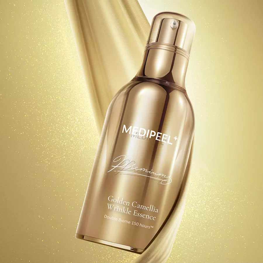 Premium līmeņa esence ar liftinga efektu un kamēlijas ekstraktu Medi-peel Premium Golden Camellia Wrinkle Essence