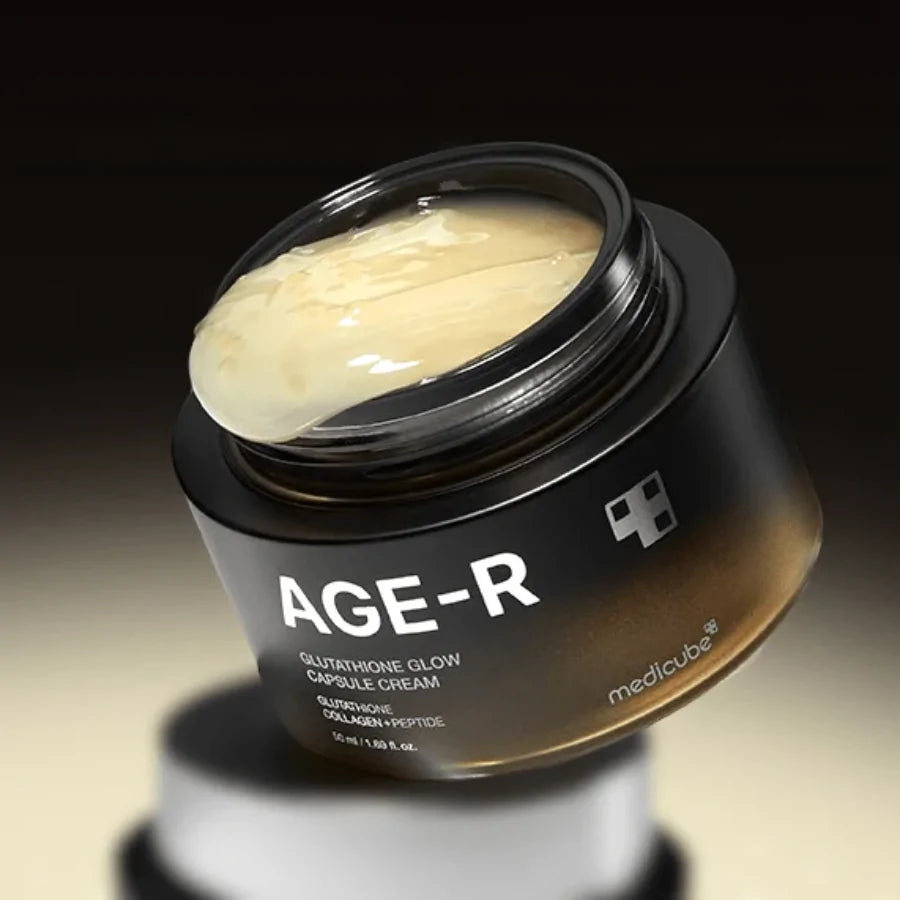 Balinošs krēms ar glutationa kapsulām Medicube AGE-R Glutathione Glow Capsule Cream