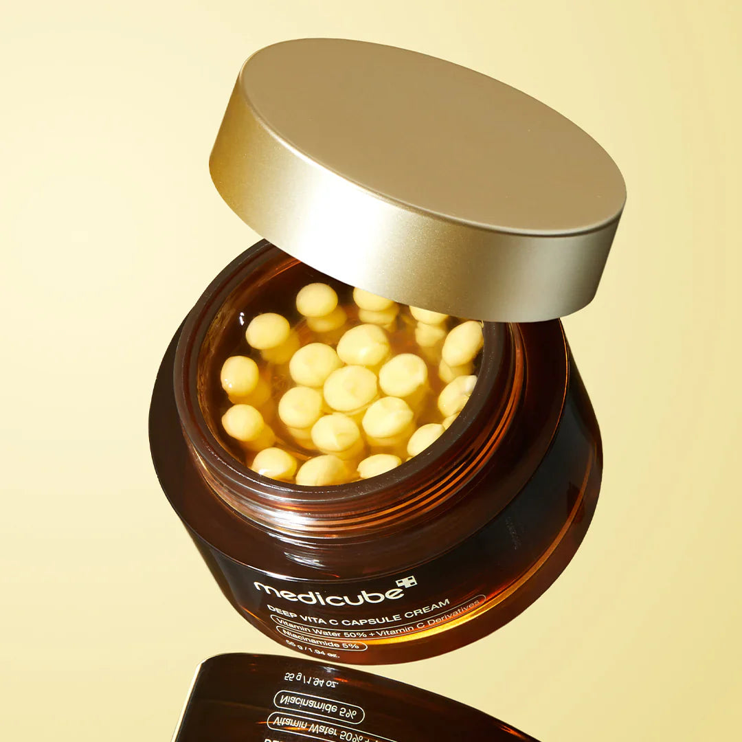 Balinošs krēms ar vitamīnu kapsulām Medicube Deep Vita C Capsule Cream